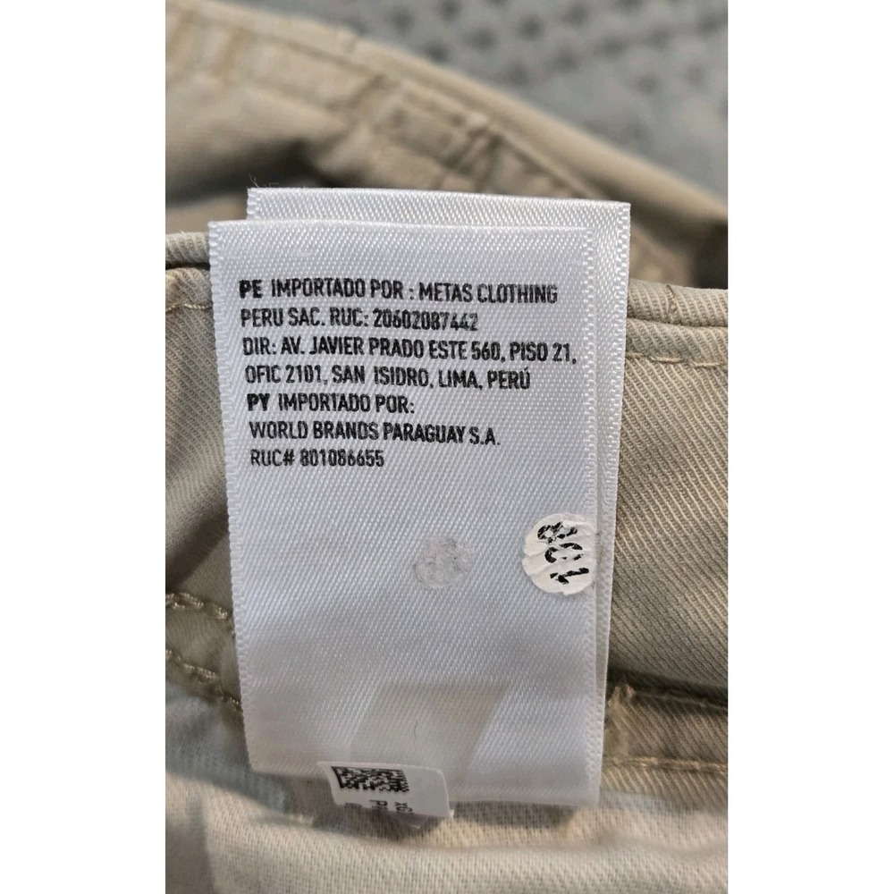 American Eagle Outfitters Cargo Shorts Mens 32 Beige Flex Canvas 10 Inseam - Picture 7 of 11